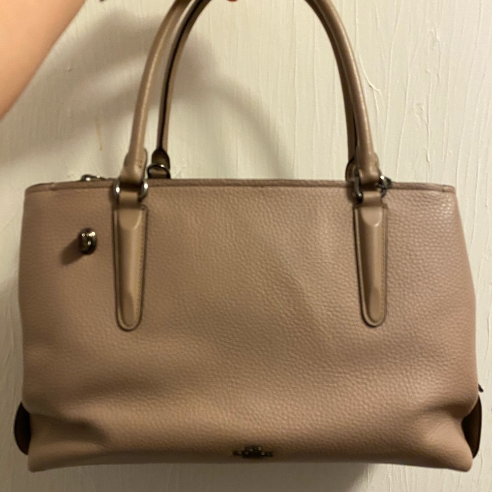 Vintage Coach Taupe Purse